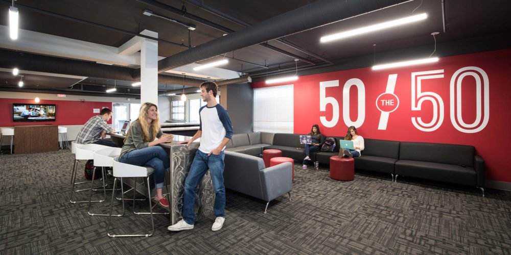 50 50 student lounge