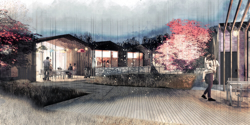 Courtyard-Rendering-Night