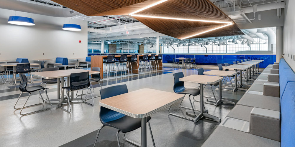 Creighton Preparatory High School Lannon Learning Commons and Bell Tower