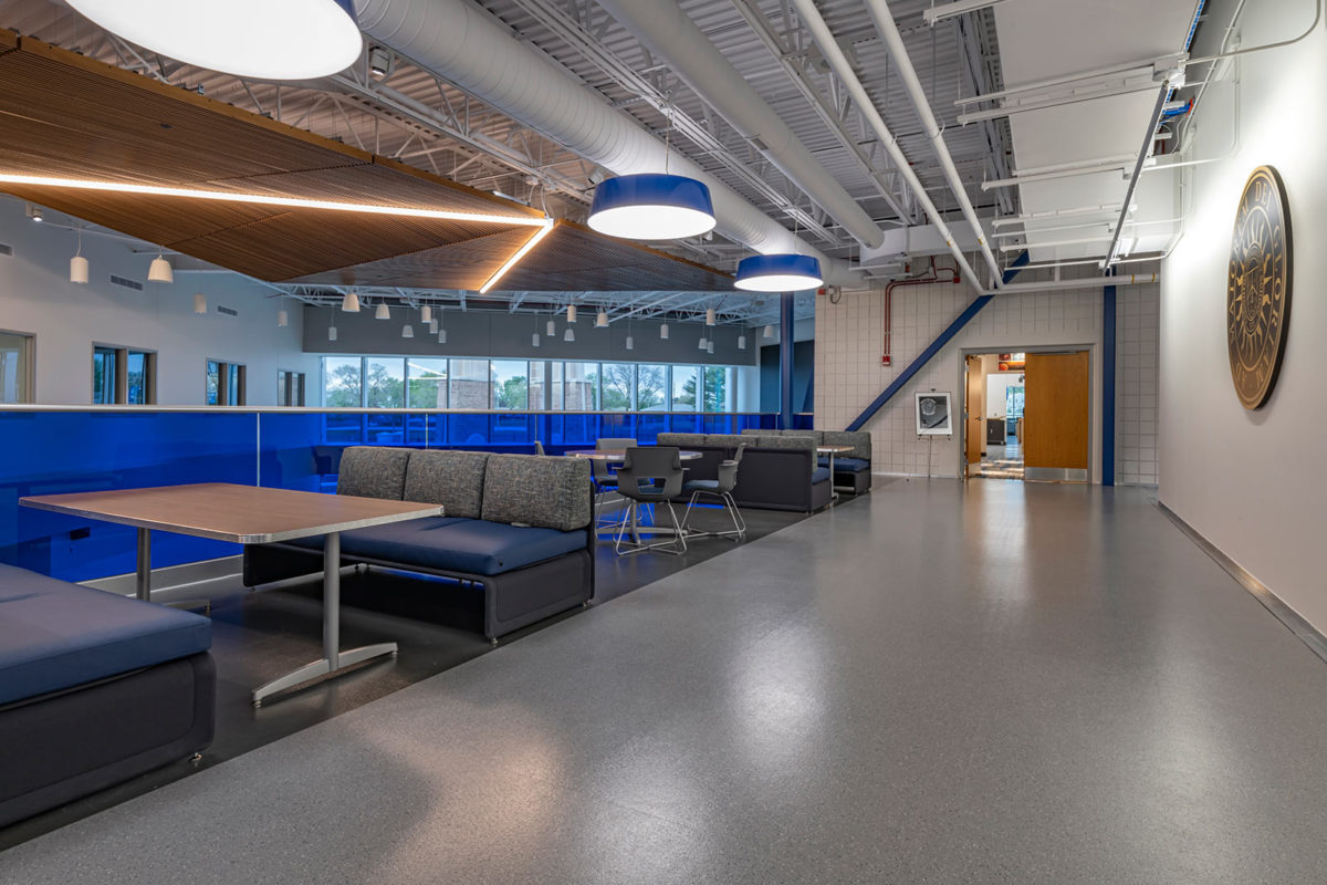 Creighton Preparatory High School Lannon Learning Commons and Bell Tower