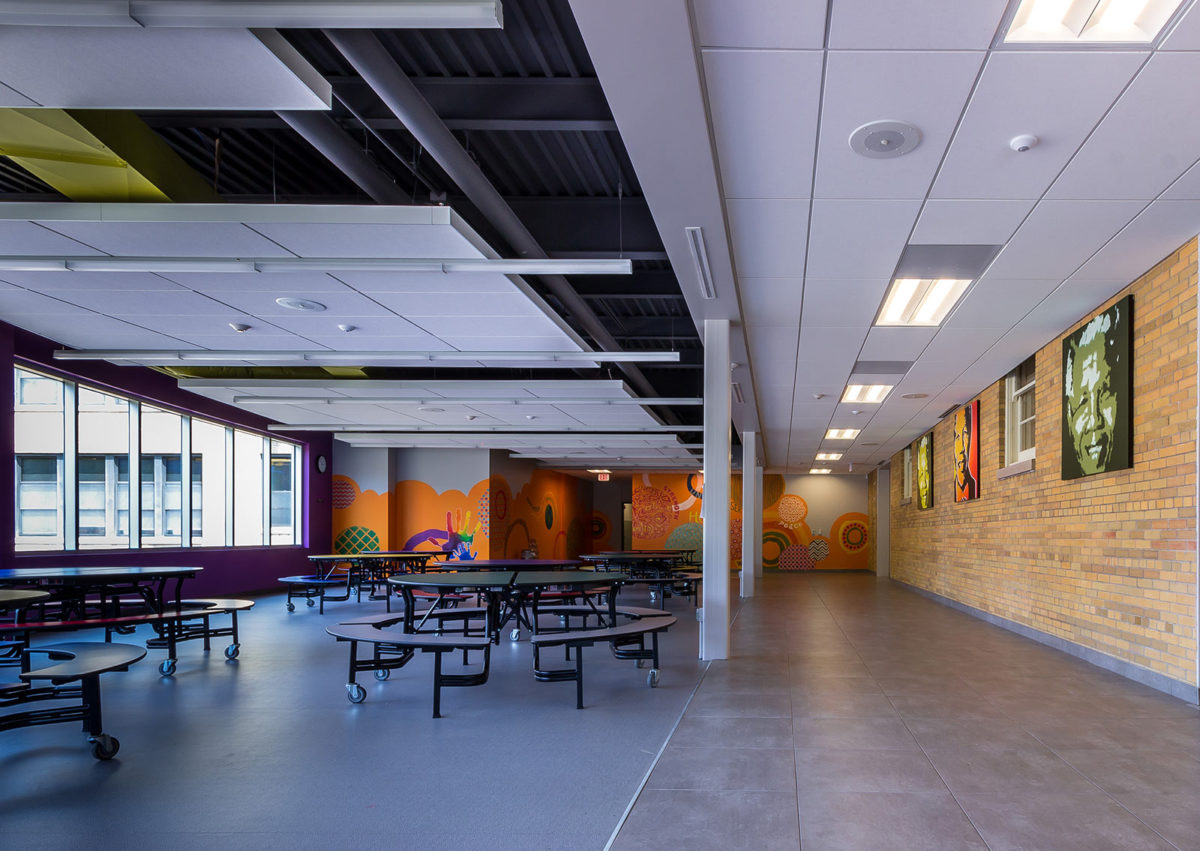 Nelson Mandela Elementary School - Cafeteria