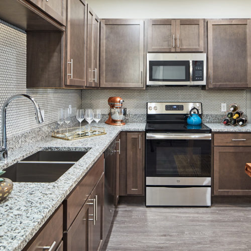 Centerline Apartments Kitchen