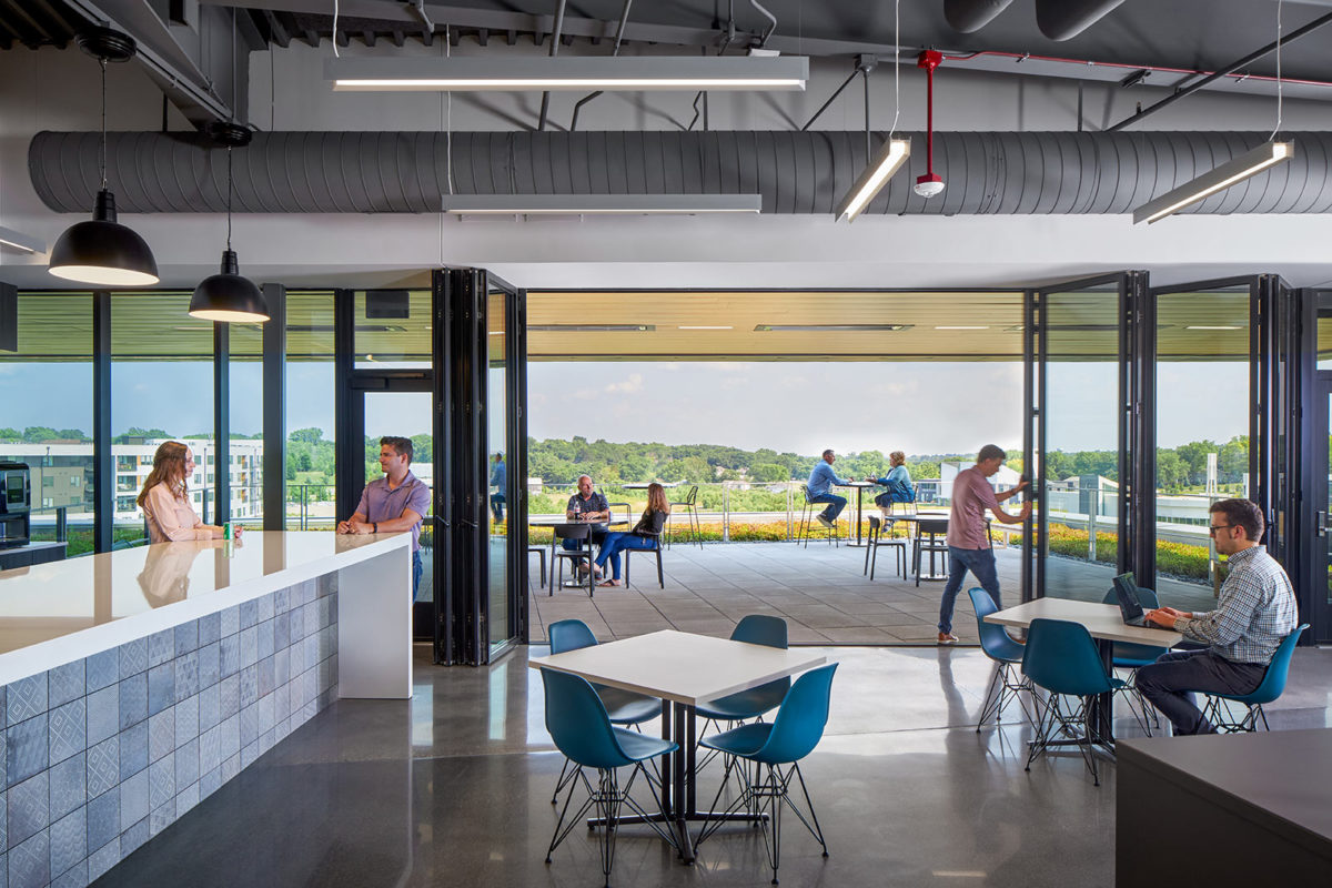 centris-federal-credit-union-headquarters-break-room-nana-wall