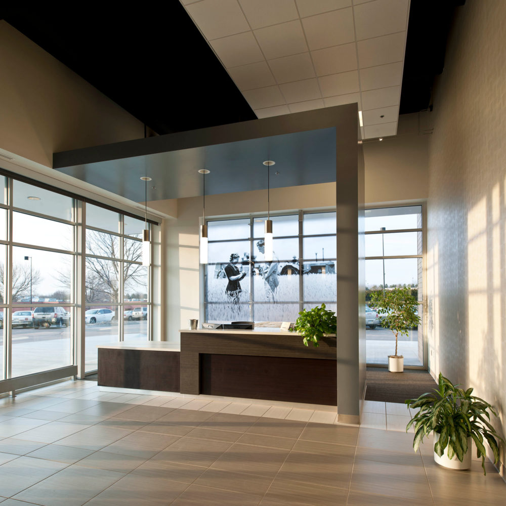 Gallup Interviewing Center Lobby