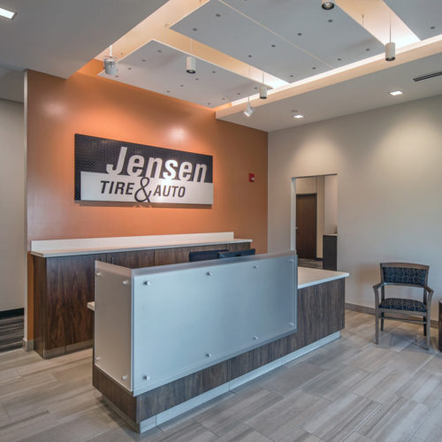 Jensen Tire Headquarters Reception