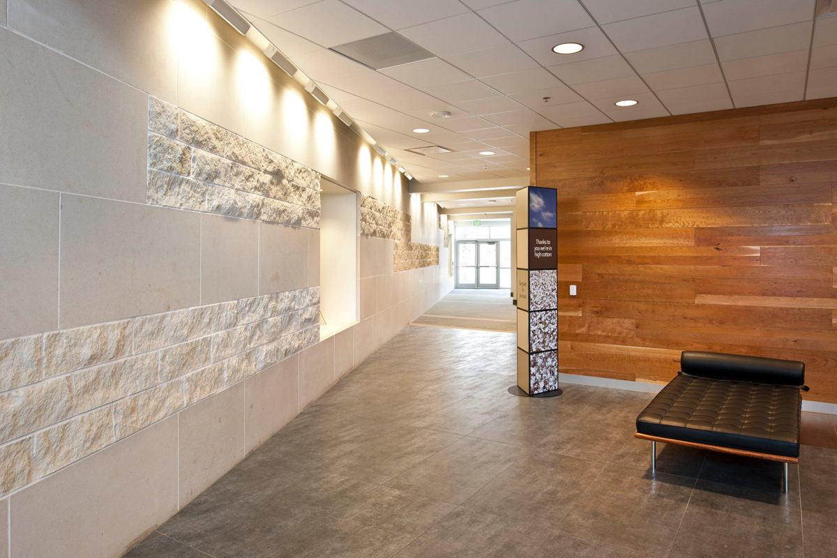 John Deere North American Sales and Marketing Headquarters Hallway