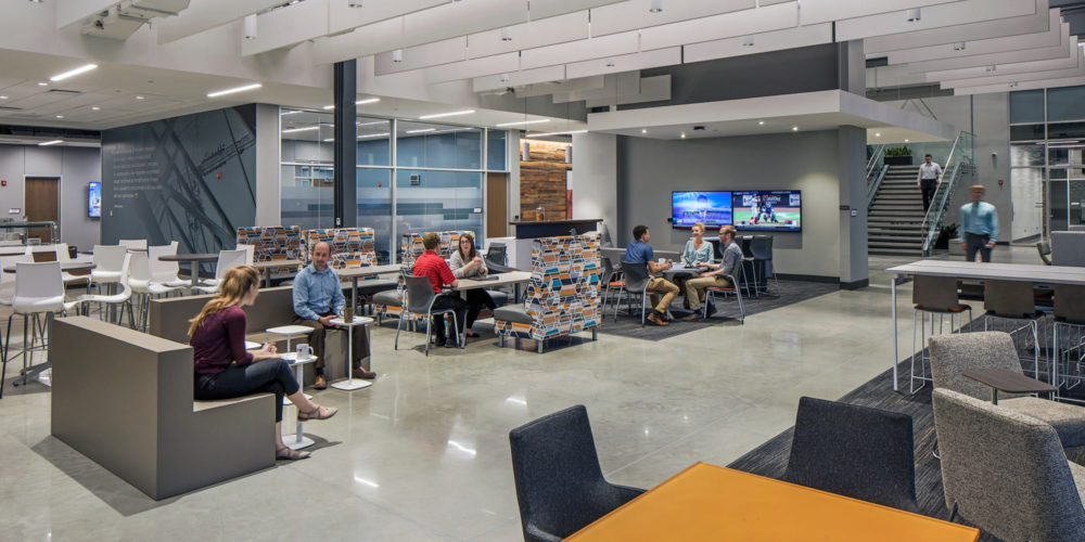 Kiewit Training and Technology Center Interior Space