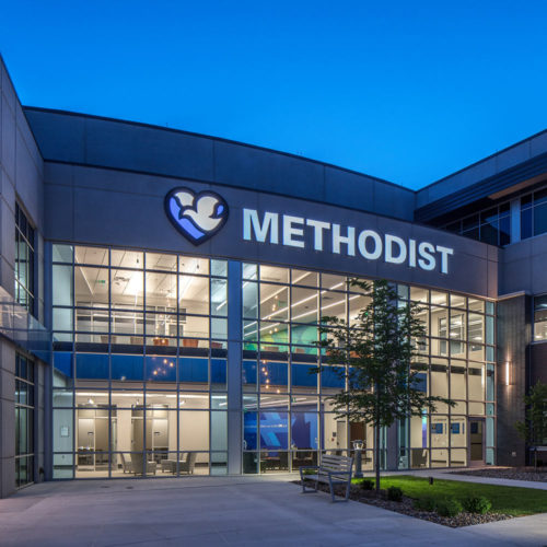 Methodist Health Systems Headquarters Entrance