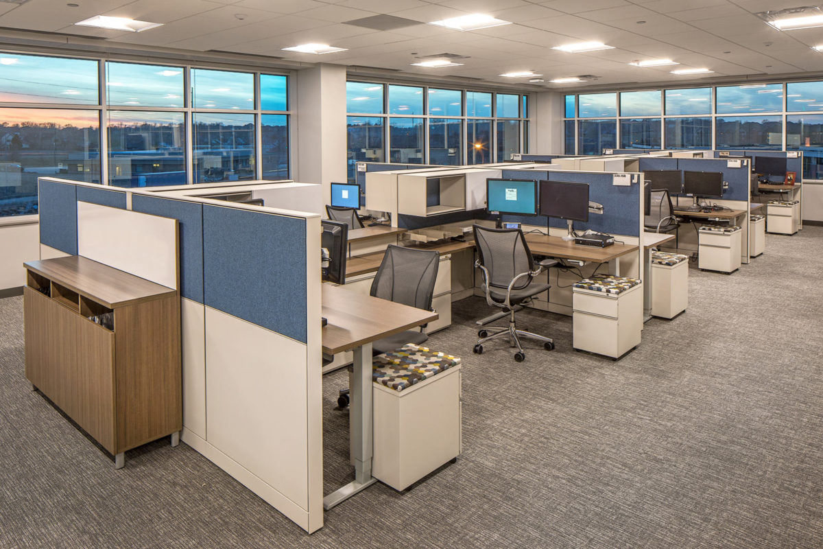 Methodist Health Systems Headquarters Cubicles