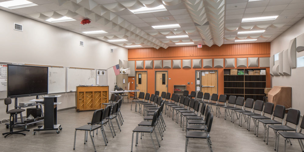 Norris Middle School Music Room