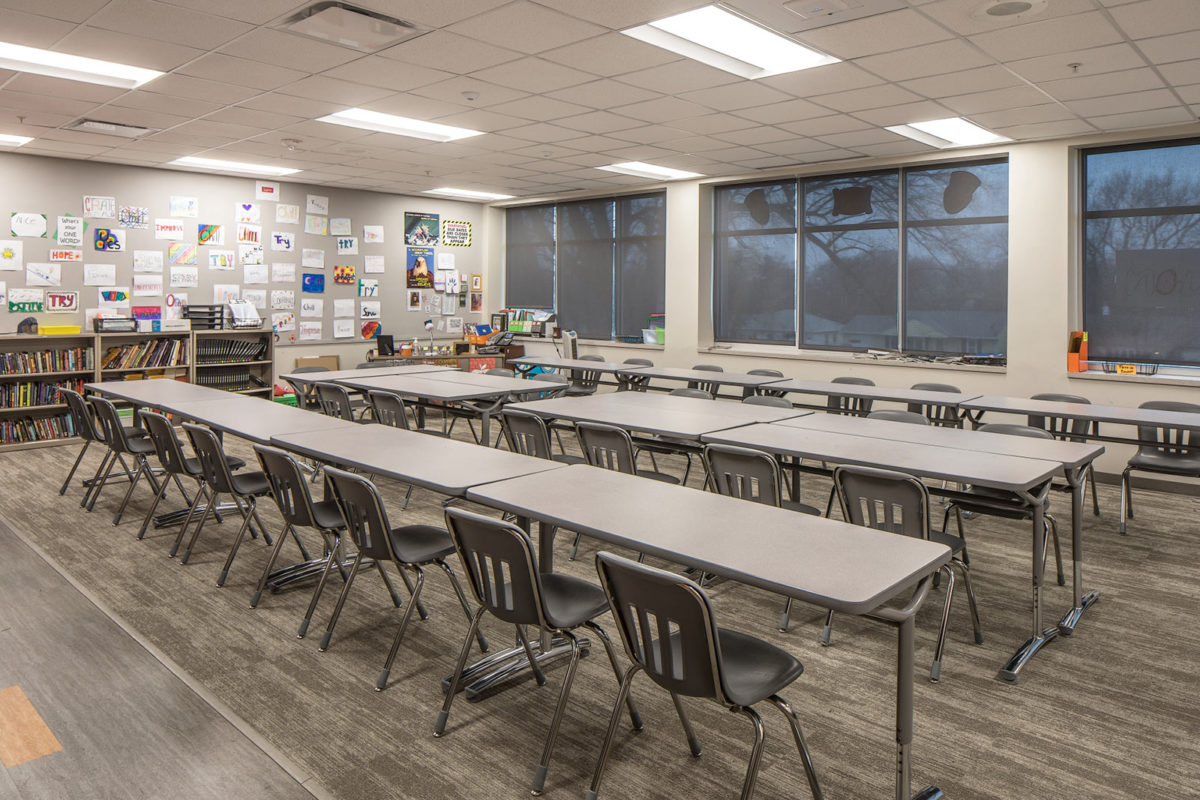 Norris Middle School Classroom