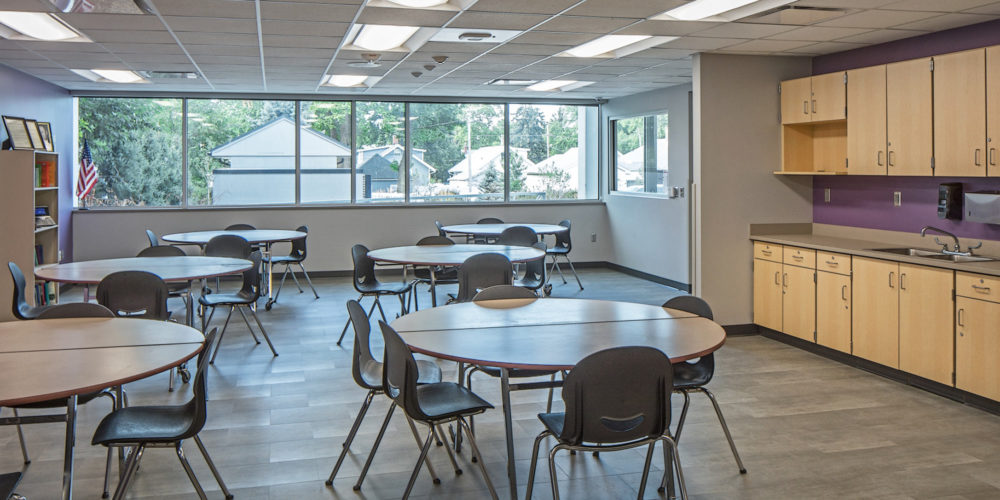 Omaha Public Schools Parrish Alternative School Interior