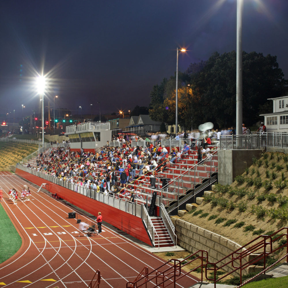 Omaha Public Schools South High School Stadium Stands