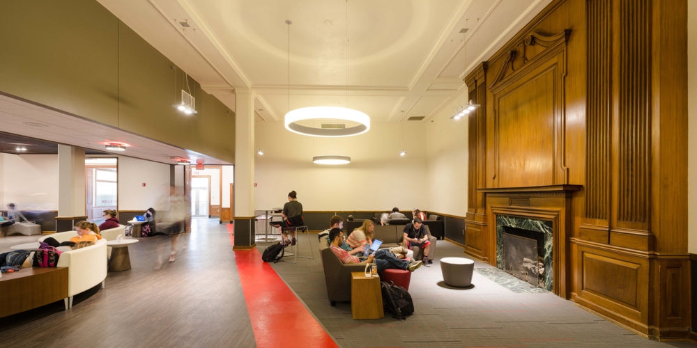 unl student union fireplace