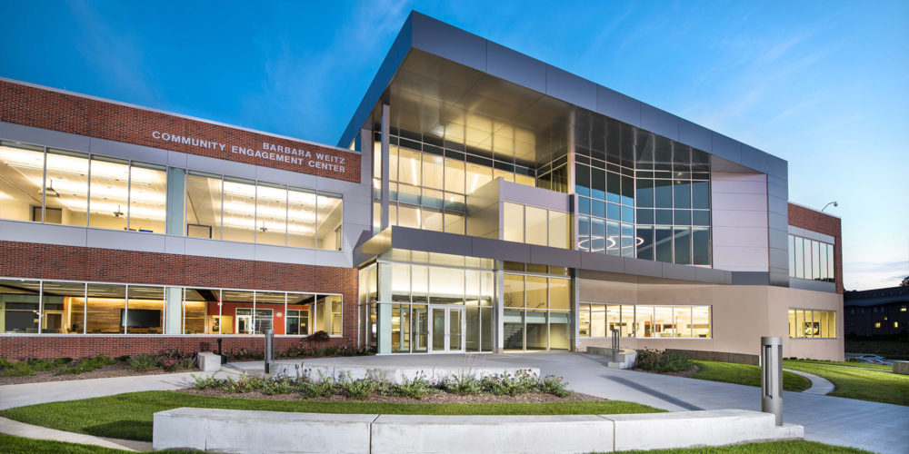 University of Nebraska Omaha Community Engagement Center Exterior