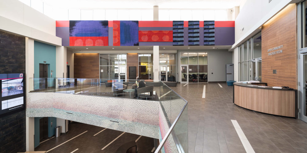 University of Nebraska Omaha Community Engagement Center Interior