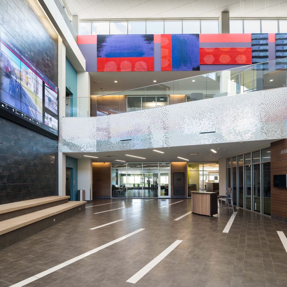 University of Nebraska Omaha Community Engagement Center Interior