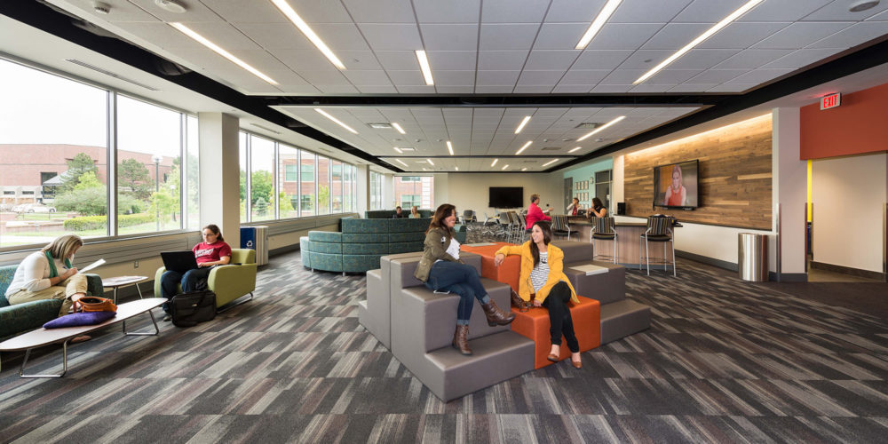 University of Nebraska Omaha Community Engagement Center Interior