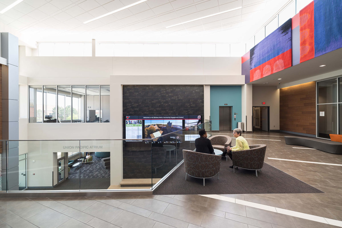 University of Nebraska Omaha Community Engagement Center Interior