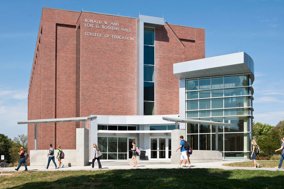 University of Nebraska Omaha Roskens College of Education Exterior