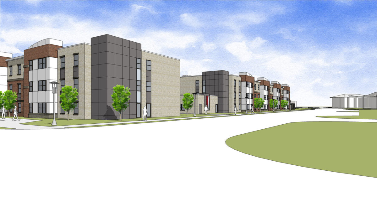 University of Nebraska Omaha - Scott Court - Rendering