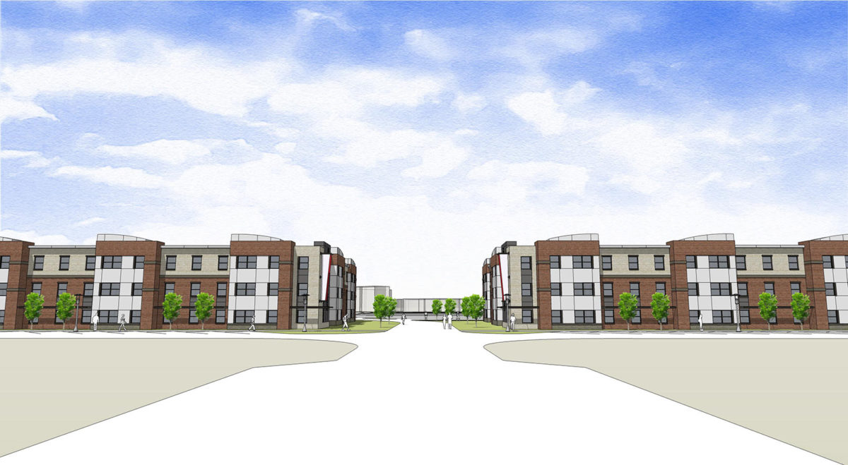 University of Nebraska Omaha - Scott Court - Rendering