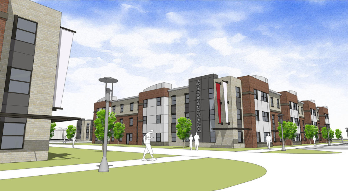 University of Nebraska Omaha - Scott Court - Rendering