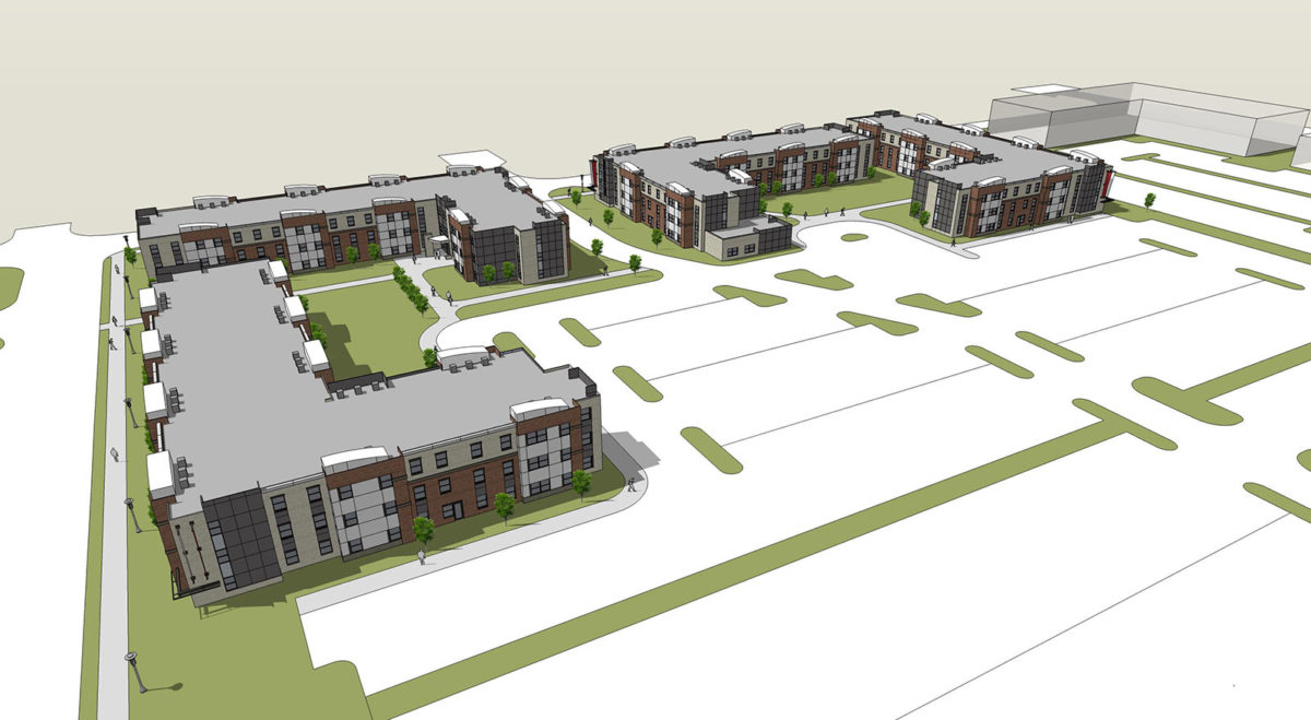 University of Nebraska Omaha - Scott Court - Rendering