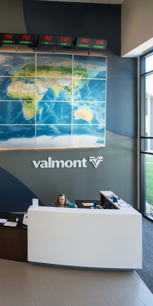 valmont center reception